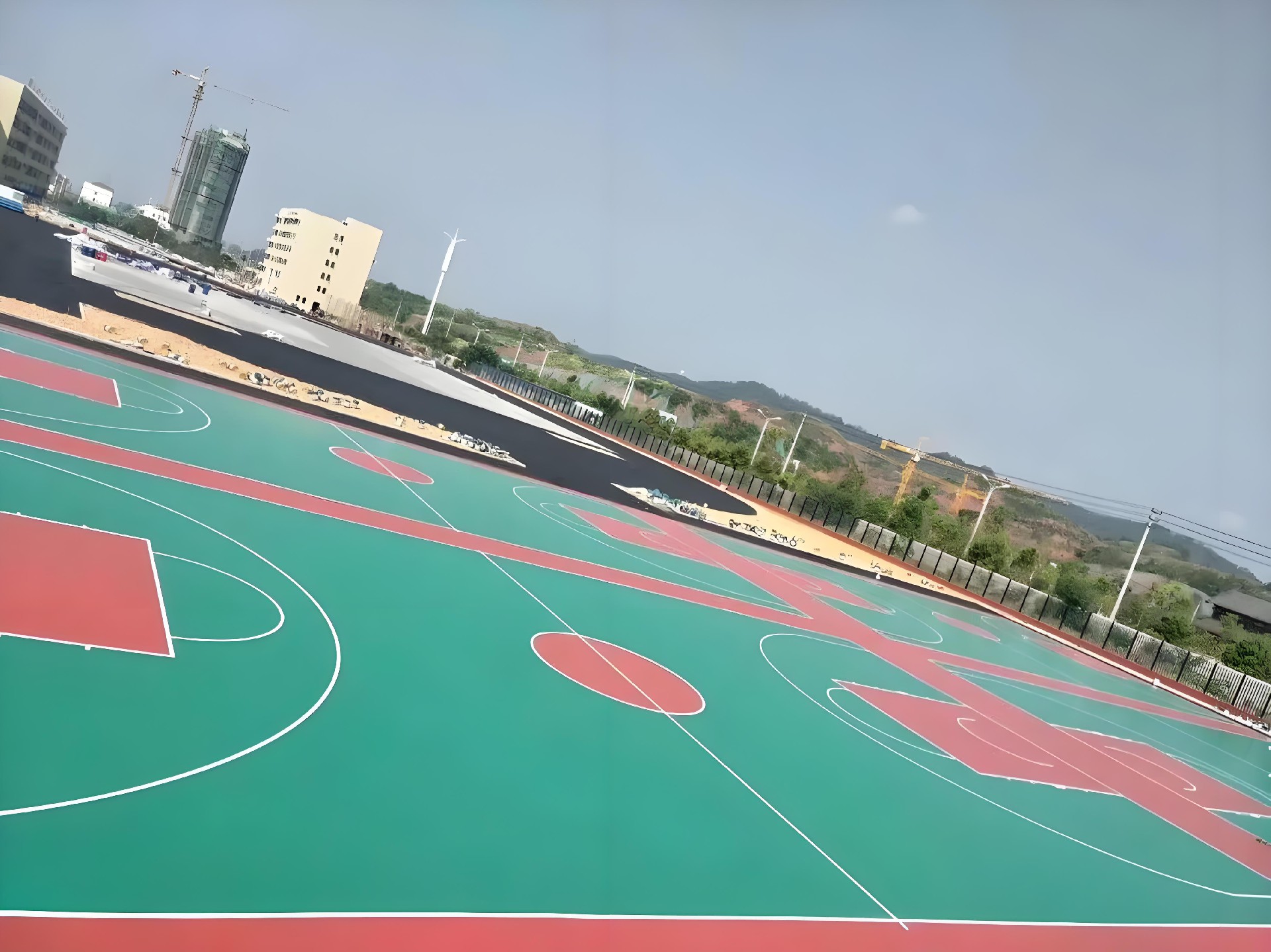 矽PU網球場 矽PU網球場